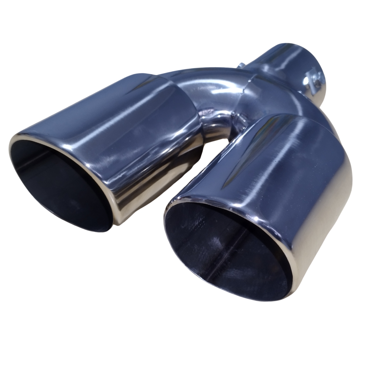 Ponteira Universal Inox Dupla Redonda Cha...