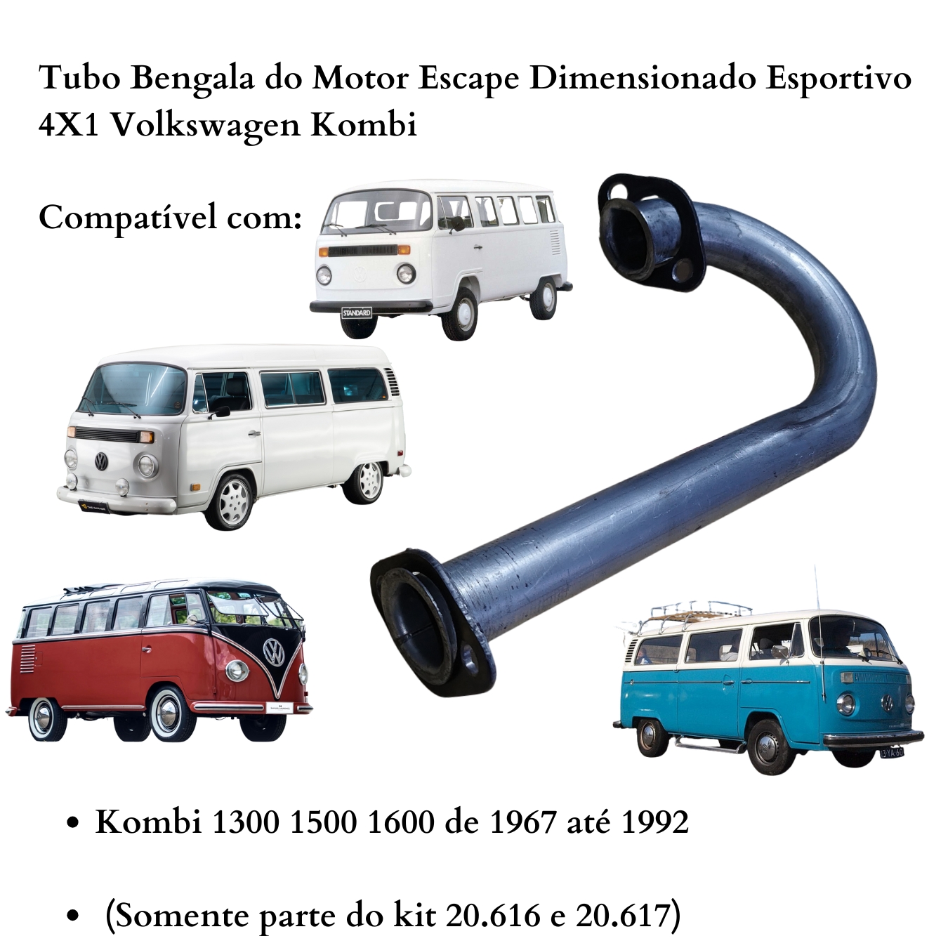 Bengala Dimensionado Volkswagen Kombi