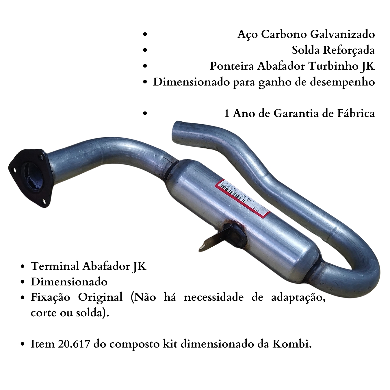 Terminal Abafador JK Turbinho Volkswagen ...