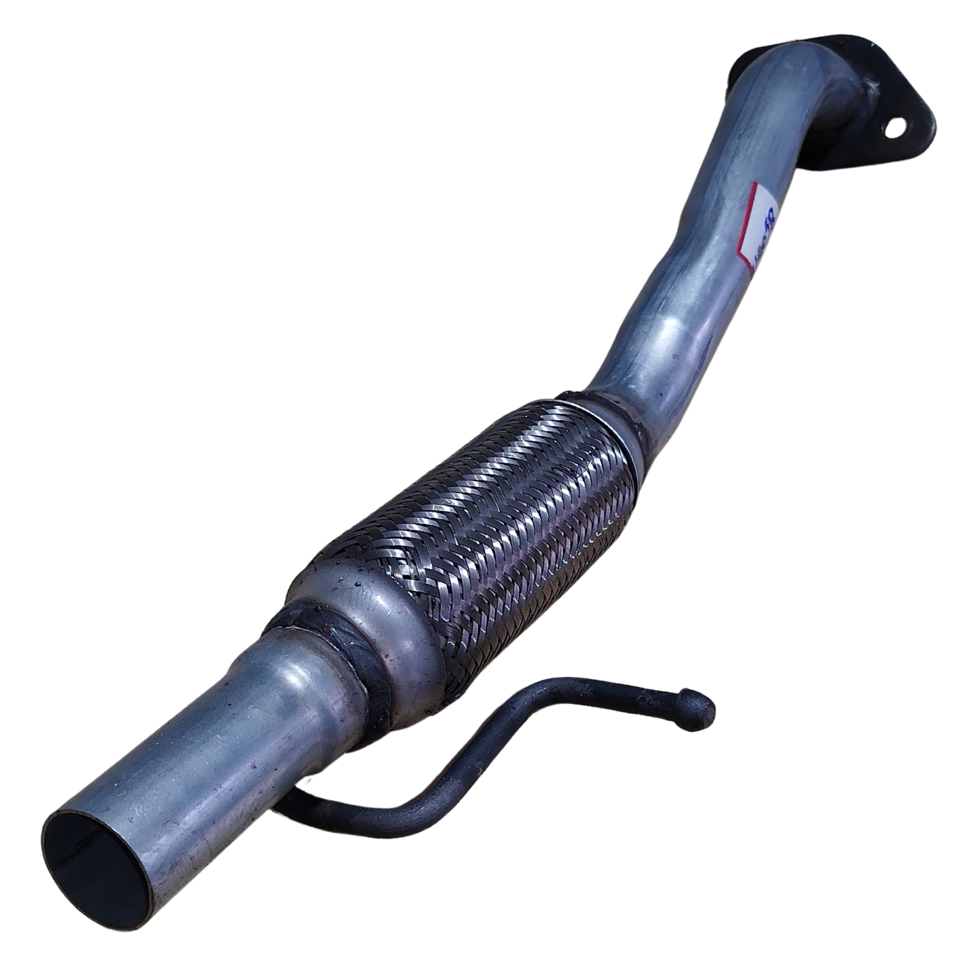 Escape Tubo do Motor com Flexível Inox Fo...