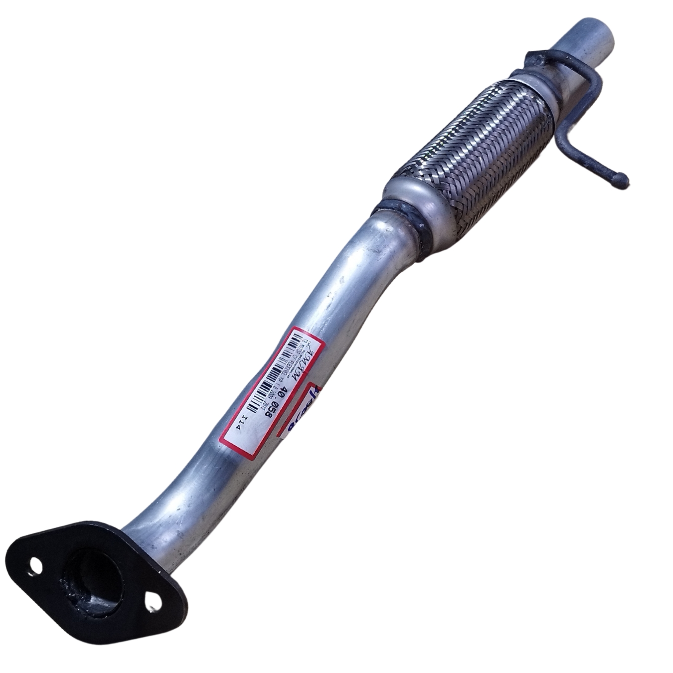 Escape Tubo do Motor com Flexível Inox Fo...