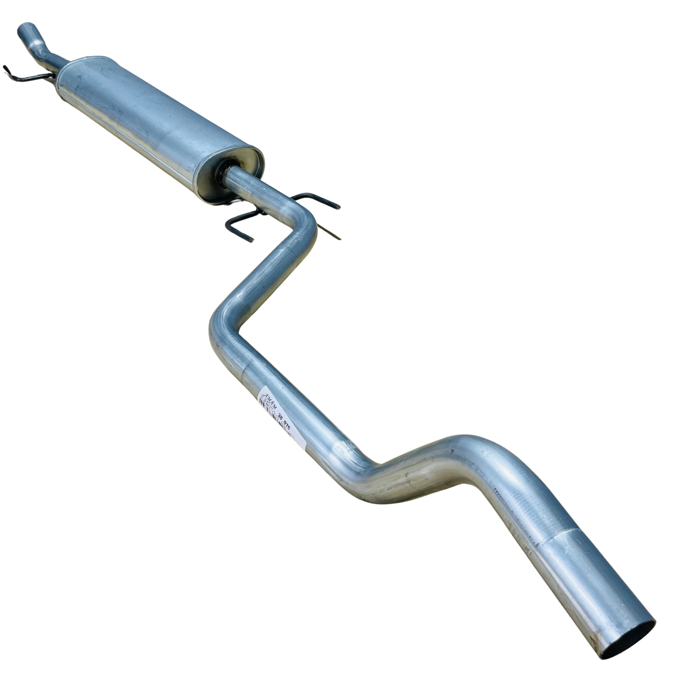 Escapamento Silencioso Intermediario Curv...