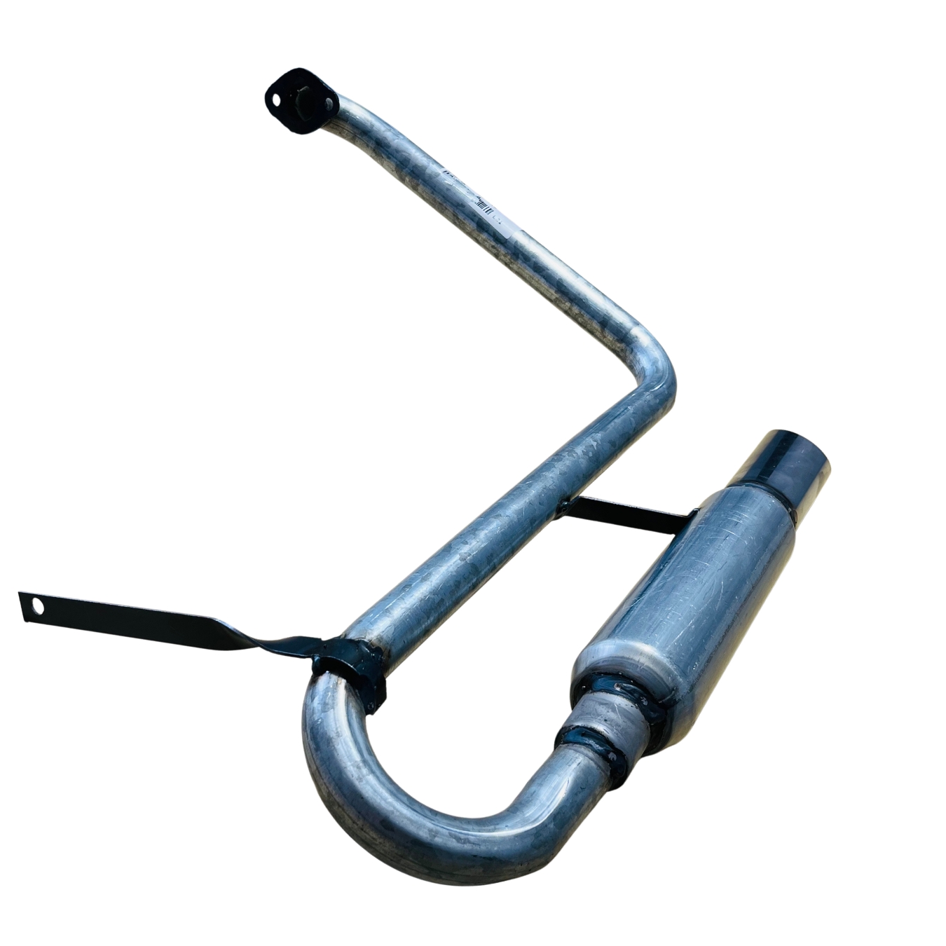 Escapamento Abafador com Ponteira Cromada...