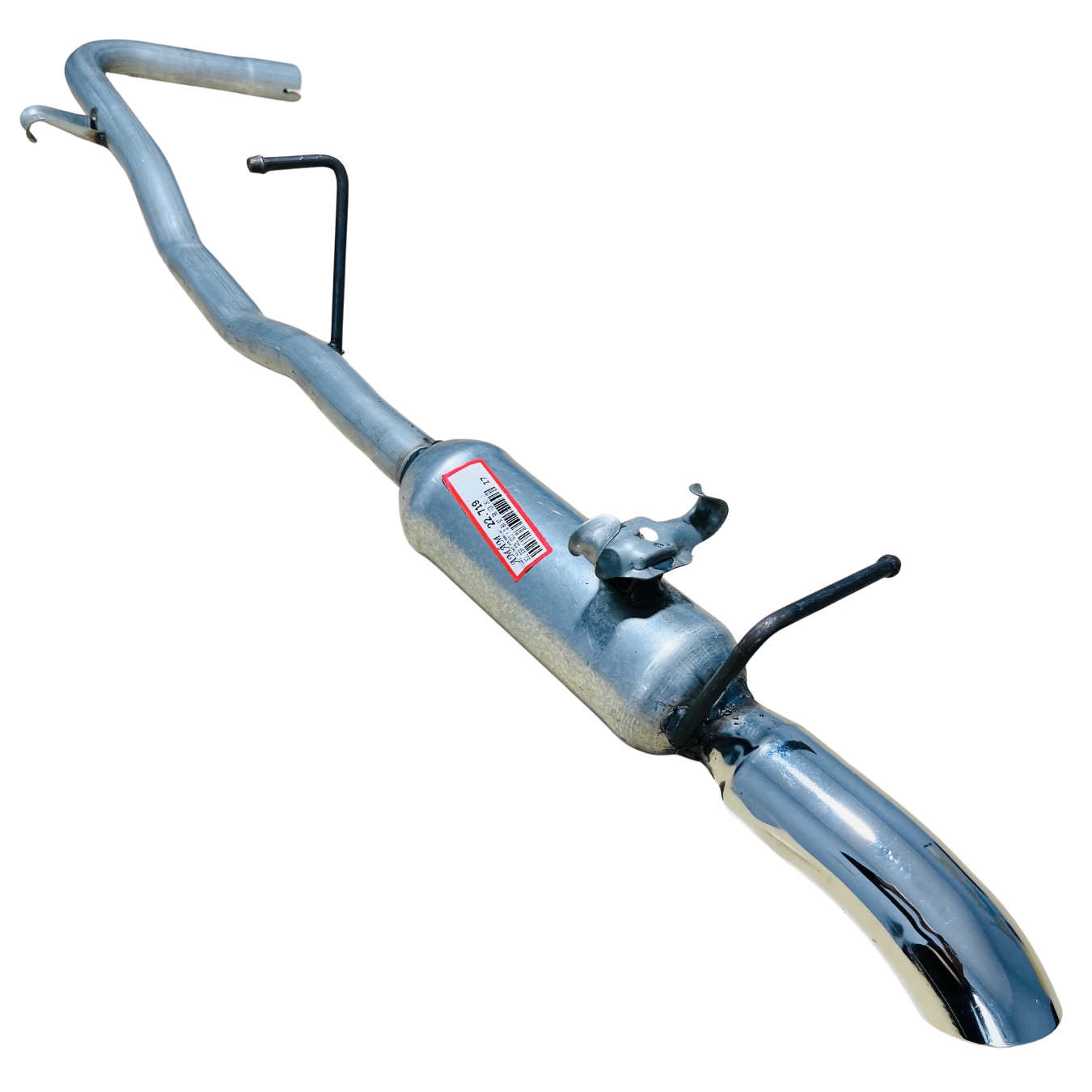 Escapamento Esportivo Ponteira Cromada Cu...