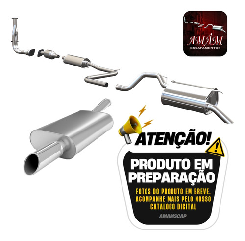 Silencioso Escapamento Intermediário Toyo...