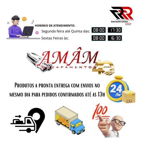 Abraçadeira de Escapamento Tipo G 1.3/4 P...